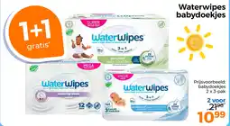 Trekpleister Waterwipes babydoekjes aanbieding