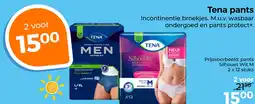 Trekpleister Tena pants aanbieding