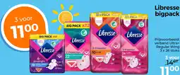 Trekpleister Libresse bigpack aanbieding