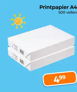 Trekpleister Printpapier A4 aanbieding