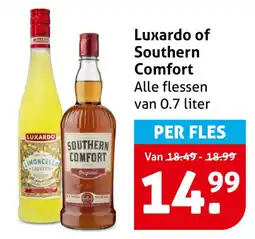 Hoogvliet Luxardo of southern comfort aanbieding