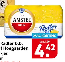Hoogvliet Amstel Bier Radler 0.0 aanbieding
