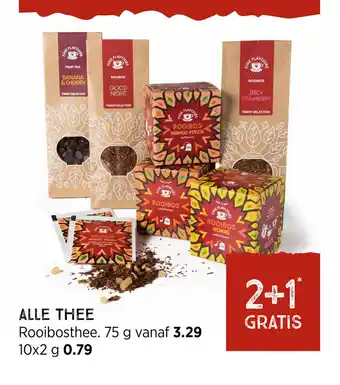 Xenos Alle Thee Rooibosthee 75 g , 10 x 2 g aanbieding