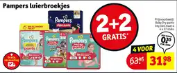 Kruidvat Pampers Luierbroekjes aanbieding