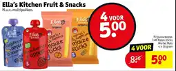 Kruidvat Ella's Kitchen Fruit & Snacks aanbieding