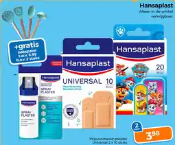 Trekpleister Hansaplast aanbieding