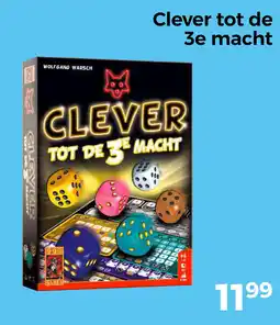 Trekpleister Clever tot de 3e machCLEVER aanbieding