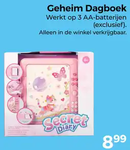 Trekpleister Geheim dagboek aanbieding