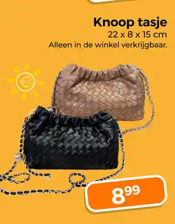 Trekpleister Knoop tasje aanbieding