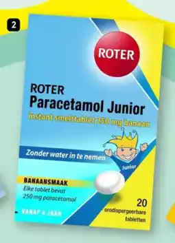 Etos Roter Paracetamol 250 mg junior aanbieding
