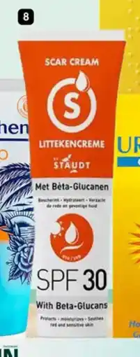Etos Staudt littekencrème SPF 30. aanbieding