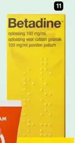 Etos Betadine oplossing 100 mg/ml aanbieding