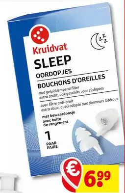 Kruidvat Kruidvat sleep oordopjes aanbieding