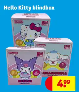 Kruidvat Hello Kitty blindbox aanbieding