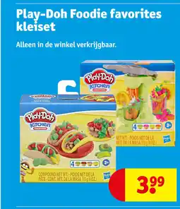 Kruidvat Play-doh foodie favorites kleiset aanbieding