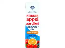 Hoogvliet Fruity Juice Sinaasappel aardbei aanbieding