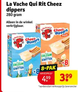 Kruidvat La vache qui rit cheez dippers aanbieding
