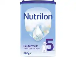 Hoogvliet Nutrilon 5 Peutermelk 2+ Jaar aanbieding