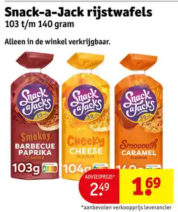 Kruidvat Snack-a-jack rijstwafels aanbieding
