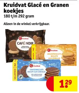 Kruidvat Kruidvat glacé en granen koekjes aanbieding