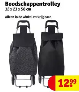 Kruidvat Boodschappentrolley aanbieding