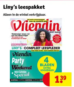 Kruidvat Liny's leespakket aanbieding