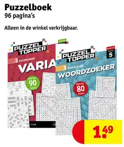 Kruidvat Puzzelboek aanbieding
