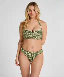 Hunkemoller Hunkemöller Bikinibroekje Cancun Groen aanbieding