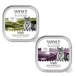 Zooplus 24x300g Wolf of Wilderness Senior Mix (2 soorten) nat hondenvoer aanbieding