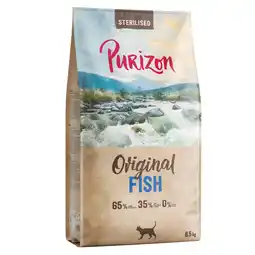 Zooplus Purizon Gesteriliseerde Volwassen kattenvoer - Vis - graanvrij - Nieuw Receptuur: 6,5 kg aanbieding