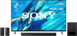 Coolblue Sony Bravia 3 II Led 65 (2026) + Sony Bravia Theatre System 6 Zwart aanbieding