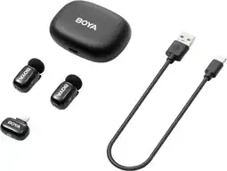 Coolblue Boya Mini 2 Zwart voor Lightning aanbieding