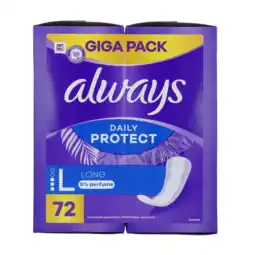 De Online Drogist Always Daily Protect Long Inlegkruisjes aanbieding