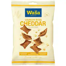 Dekamarkt Wasa Crunchy bites cheddar aanbieding