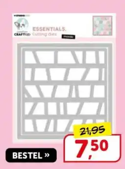 Boekenvoordeel Essentials Cutting dies aanbieding