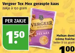 Poiesz Vergeer Tex Mex geraspte kaas aanbieding