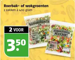 Poiesz Roerbak- of wokgroenten aanbieding