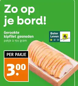 Poiesz Gerookte kipfilet gesneden aanbieding