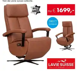 Woonsquare Lavie suisse relaxstoel aanbieding