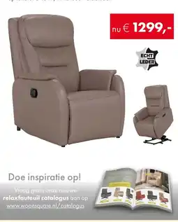 Woonsquare woonsquare relaxfauteuil aanbieding