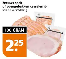 Poiesz Zeeuws spek of ovengebakken casselerrib aanbieding