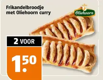Poiesz Frikandelbroodje met Oliehoorn curry aanbieding