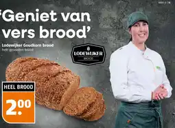 Poiesz Lodewijker Goudkorn brood aanbieding