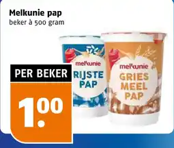 Poiesz Melkunie pap aanbieding