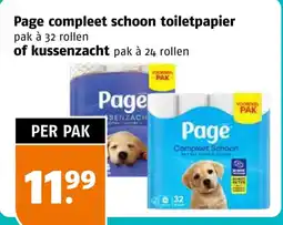 Poiesz Page compleet schoon toilet papier aanbieding