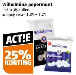 Poiesz Wilhelmina pepermunt aanbieding