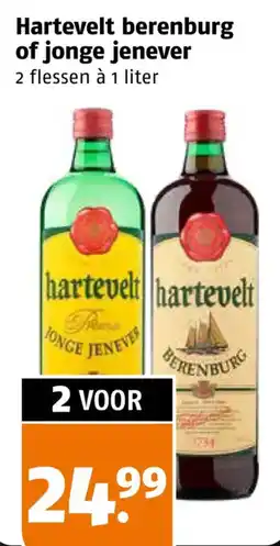 Poiesz Hartevelt berenburg of jonge jenever aanbieding