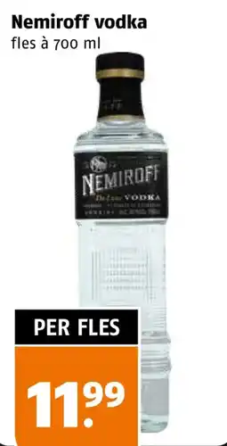 Poiesz Nemiroff vodka aanbieding