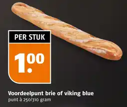 Poiesz Voordeelpunt brie of viking blue aanbieding