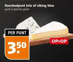 Poiesz Voordeelpunt brie of viking blue aanbieding